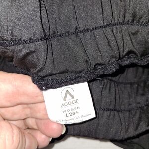 Agogie Women's Black Leggings 20+